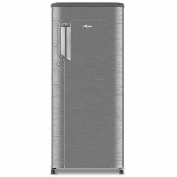 Whirlpool 205 IMPC PRM, 184L 3 Star Icemagic Pro Inverter Direct-Cool Single Door Refrigerator, 10 Years Warranty on Compressor, Lumina Steel