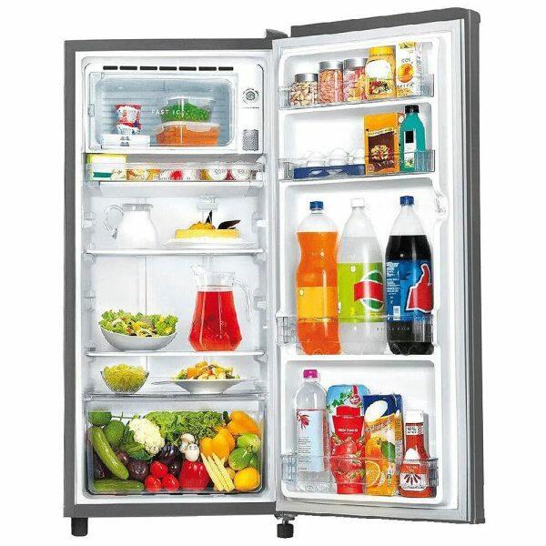 WHIRLPOOL 205 GENIUS CLS PLUS, 184L 2 Star Direct-Cool Single Door Refrigerator, 10 Years Warranty on Compressor, COSMIC GREY