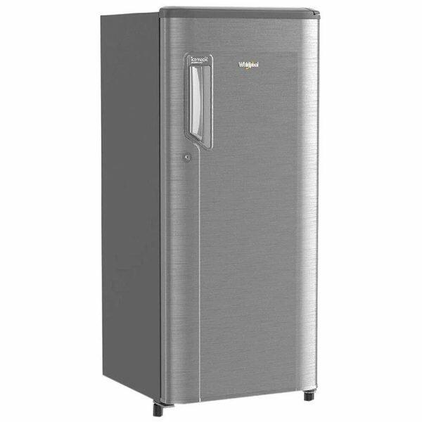 Whirlpool 205 IMPC PRM, 184L 3 Star Icemagic Pro Inverter Direct-Cool Single Door Refrigerator, 10 Years Warranty on Compressor, Lumina Steel