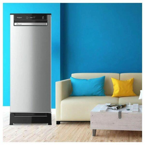 Whirlpool 215 VMPRO ROY 3S, 192 L 3 Star Vitamgic Pro Inverter Direct-Cool Single Door Refrigerator , Auto Defrost Technology, Alpha Steel