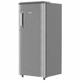 Whirlpool 205 IMPC PRM, 184L 3 Star Icemagic Pro Inverter Direct-Cool Single Door Refrigerator, 10 Years Warranty on Compressor, Lumina Steel