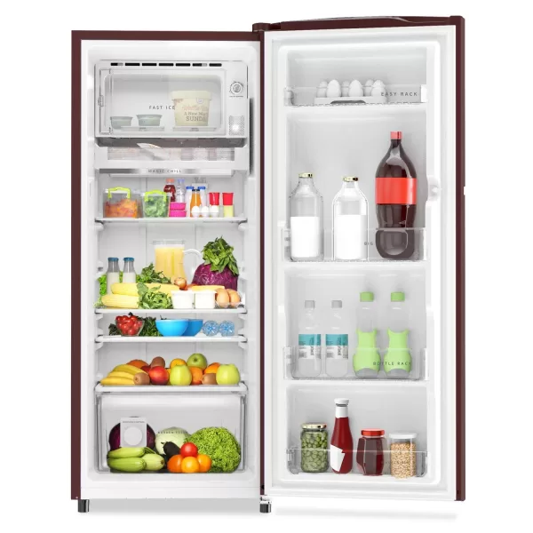 Whirlpool 230 IMPRO PRM, 207 L 3 Star Icemagic Pro Inverter Direct-Cool Single Door Refrigerator, Wine Mulia