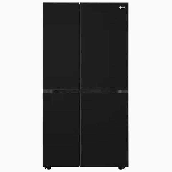 LG 650L Side by Side Refrigerator (GL-B257DBM3, Black Mirror)
