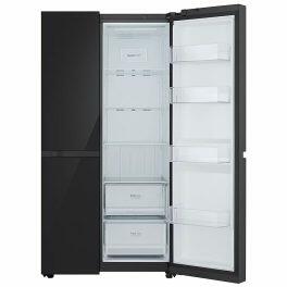 LG 650L Side by Side Refrigerator (GL-B257DBM3, Black Mirror)