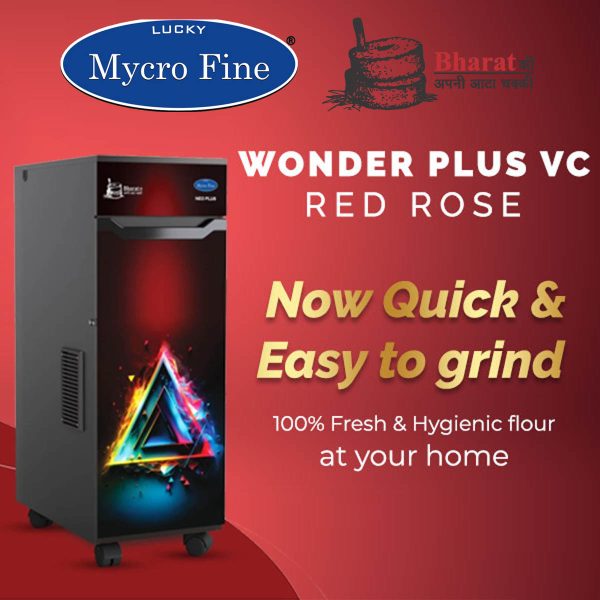 Mycrofine Neo Plus, 6.5 KG MS Grinding chamber with 6 Blade Rotter Cutter, 100% Copper Motor and Air Cooler High Tech Filter, Prism