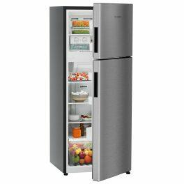 Liebherr TCPSIB 2411, 245L 2 Star inverter, Hot to Cool, Pocket Handle, Frost Free Double Door Refrigerator, 20 Years Warranty on Compressor, Freezer 51 L, Silver steel