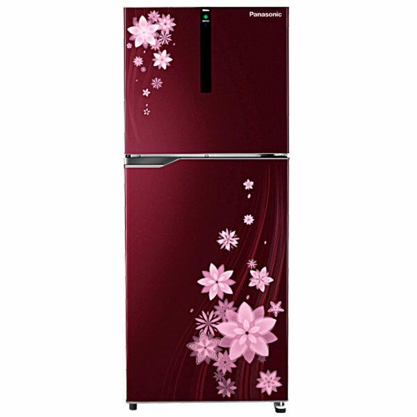 Panasonic 280L 2 Star Double Door Refrigerator (NR-TH292BDRN, Harnel Wine)