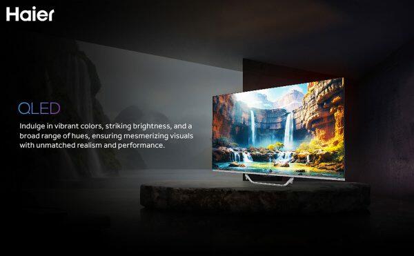 Haier 55Inch QLED TV (55S800QT, Grey)
