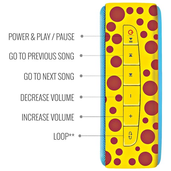 Saregama Carvaan Mini 2.0 Kids, Chota-Bheem-Blue