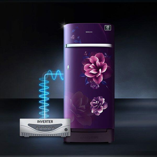 Samsung 215L 3Star Single Door Refrigerator (RR23D2H23BX, Luxe Black)