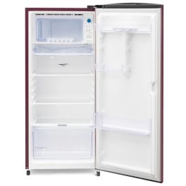 Voltas Beko 175 Litre 1 Star Single Door Refrigerator with Fresh Box and Stabilizer Free Operation, Peony Wine, RDC208E/SOPWE