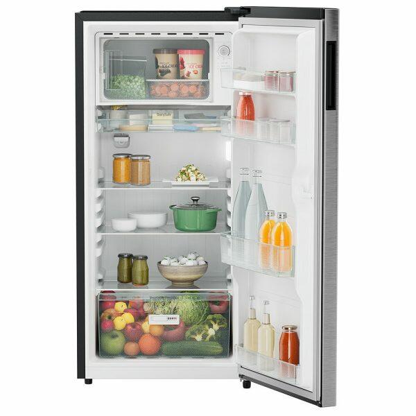 Liebherr DNPSIC 1901, 191L 3 Star Inverter, Direct Cool Single Door Refrigerator, 20 Years Warranty on Compressor, Freezer 22 L, Silver Steel