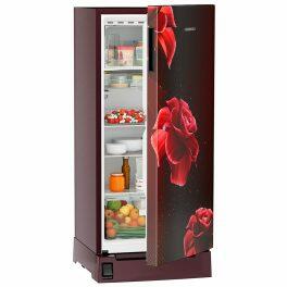 Liebherr DFPRDC 1921, 191L 3 Star Inverter, Direct Cool Single Door Refrigerator, Handsfree, Foot Pedal, Base Drawer,Bar Handle, 20 Years Warranty on Compressor, Red Divine