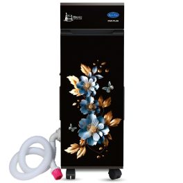 Mycrofine Diva Plus, 6.5 KG SS Grinding chamber with Vacuum Cleaner with 6 Blade Rotter Cutter, 100% Copper Motor, Air Cooler High Tech Filter and Soft Close Door, Deco Floral