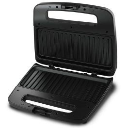 Philips HD2289/00, Panini Sandwich Maker with Non-Stick Plates, Light Indicator and Uniform Heat Dispersion, Black