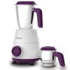 Philips HL7506/00, 500 Watt 2 Jar Mixer Grinder with Easy to assemble with dual lock system and Non-Slip Feet, White