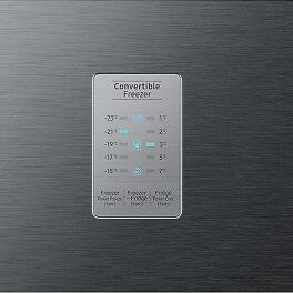 Samsung 256L 3 Star Double Door Refrigerator (RT30C3733BX, Luxe Black)