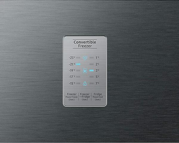 Samsung 256L 3 Star Double Door Refrigerator (RT30C3733BX, Luxe Black)
