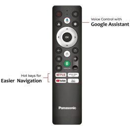 Panasonic 43Inch Smart Google TV (TH-43MS680DX, Black)