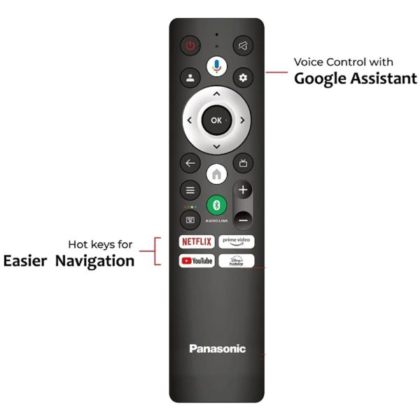 Panasonic 43Inch Smart Google TV (TH-43MS680DX, Black)