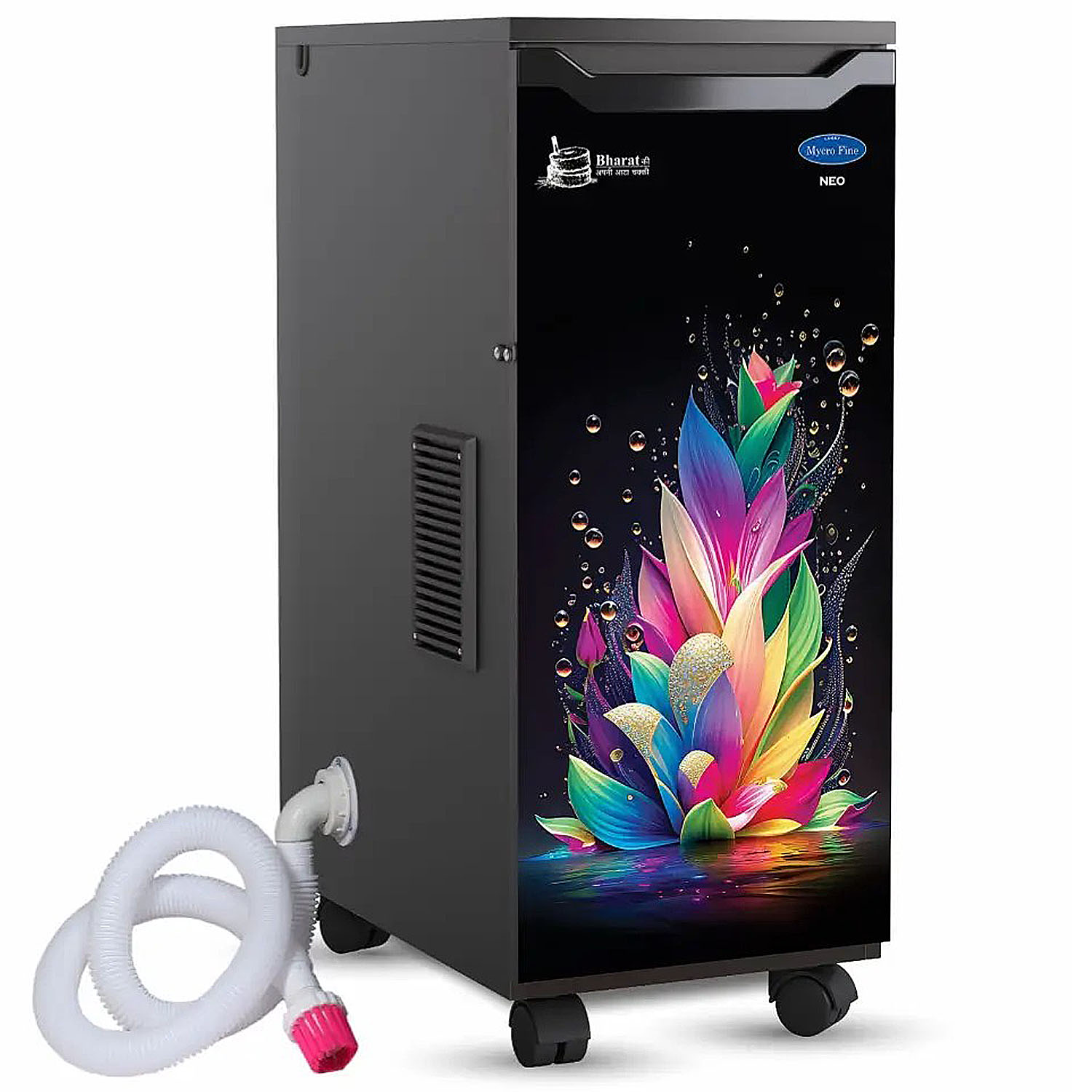 Mycrofine Neo, 5 KG MS Grinding chamber with Vacuum Cleaner with 100% Copper Winding Motor, 4 Blade Steel Rotter Cutter, High Tech Filter, Multi Leave Mycrofine Neo, 5 KG MS Grinding chamber with Vacuum Cleaner with 100% Copper Winding Motor, 4 Blade Steel Rotter Cutter, High Tech Filter, Multi Leave