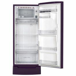 Whirlpool 215 IMPRO ROY, 192 L 4 Star, Icemagic Pro Inverter Direct-Cool Single Door Refrigerator, With Base Drawer, Purple Antelia