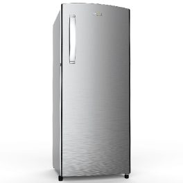 Whirlpool 230 IMPRO PRM, 192 L 3 Star Icemagic Pro Inverter Direct-Cool Single Door Refrigerator, Alpha Steel