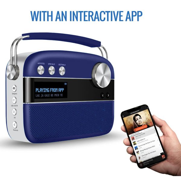 Saregama Carvaan Premium Hindi, Royal Blue
