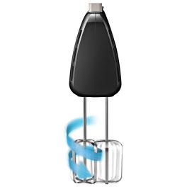 Philips HR3705/10, 300 Watt Hand Mixer with 5 Speed Control Setting, Cord Clip for tidy Storage and large Eject button, Black