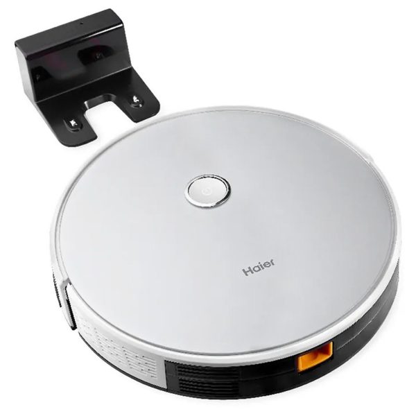 Haier TH27U1, Smart Robot Vacuum Cleaner with Wi-Fi Connectivity, Google Assistant, Alexa with Voice Control, Application and Remote Control, Silver