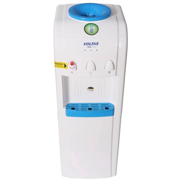 Voltas Pure F Water Dispenser without Storage with Hot,Cold & Normal Tap, White
