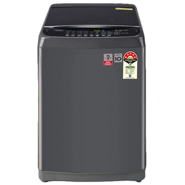LG T70AJMB1Z, 7 KG Fully Automatic Top Load Machine with Smart Inverter Motor, Auto Tub Clean, Jet Spray+ and Smart Diagnostics, Middle Black