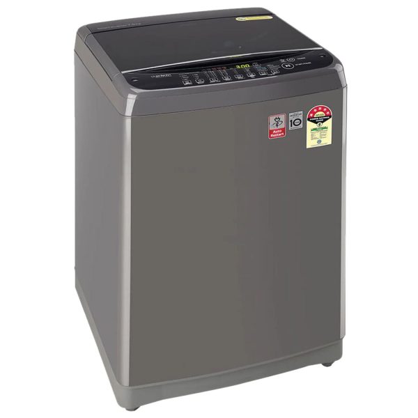 LG T70AJMB1Z, 7 KG Fully Automatic Top Load Machine with Smart Inverter Motor, Auto Tub Clean, Jet Spray+ and Smart Diagnostics, Middle Black