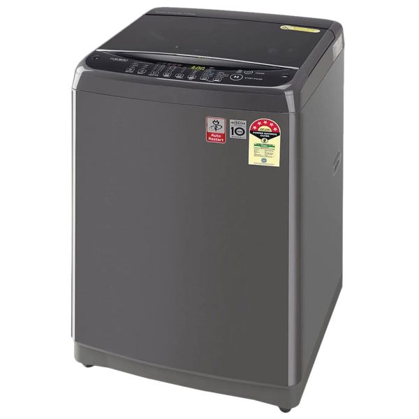LG T70AJMB1Z, 7 KG Fully Automatic Top Load Machine with Smart Inverter Motor, Auto Tub Clean, Jet Spray+ and Smart Diagnostics, Middle Black