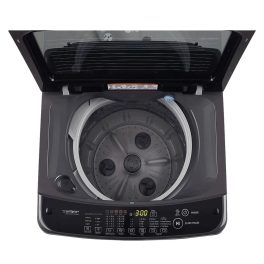 LG T70AJMB1Z, 7 KG Fully Automatic Top Load Machine with Smart Inverter Motor, Auto Tub Clean, Jet Spray+ and Smart Diagnostics, Middle Black