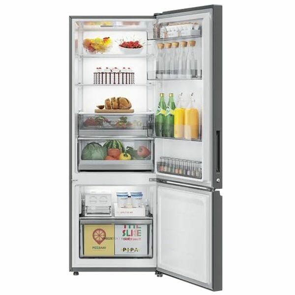 Haier HRB-4053PKG, 355 Litre 3 Star 14-in-1 Convertible, Black Glass