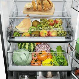 Haier HRB-4053PKG, 355 Litre 3 Star 14-in-1 Convertible, Black Glass