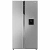 Haier HRS-682SWDU1, 596 Litre Side by Side Refrigerator with Dispenser and Wi-Fi Enabled, Silver