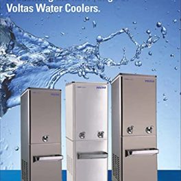 Voltas 60/120 FSS, 120 Litre Water Cooler with 60 Litre Cooling Capacity, Fully Stainless Steel Body and Two Tap, Steel