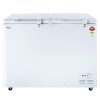 Haier HFC-350DM5 318 Litre Double Door Convertible Deep Freezer with 5 Star, White