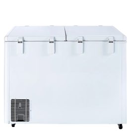 Haier HFC-350DM5 318 Litre Double Door Convertible Deep Freezer with 5 Star, White