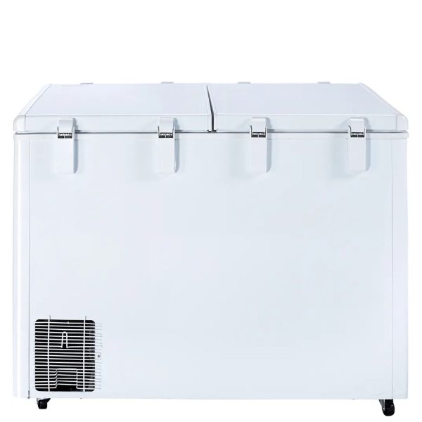 Haier HFC-350DM5 318 Litre Double Door Convertible Deep Freezer with 5 Star, White