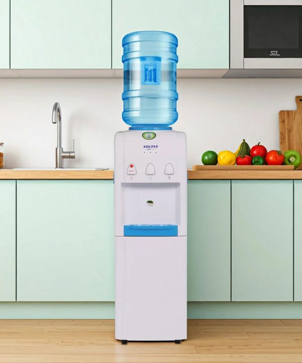 Voltas Pure F Water Dispenser without Storage with Hot,Cold & Normal Tap, White