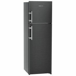 Liebherr TDLBSB3111, 316L 2 Star inverter, Hot to Cool, Frost Free Double Door Refrigerator, 20 Years Warranty on Compressor, Black Gloss