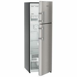 Liebherr TDLSSB3121, 316L 2 Star inverter, Hot to Cool, Lever Handle, Frost Free Double Door Refrigerator, Duo cooling, 20 Yrs Warranty on Compressor, Freezer 67L, Vegetable Organiser, Silver