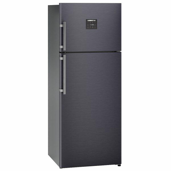Liebherr 428L 2 Star inverter, Hot to Cool, Frost Free Double Door Refrigerator, 20 Years Warranty on Compressor, Freezer 93 L, Cobalt steel