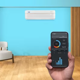 BlueStar IC318VNUS 1.5 Ton 3 Star Inverter Split AC with Wi-Fi, Voice Command & 4 Way Swing, White
