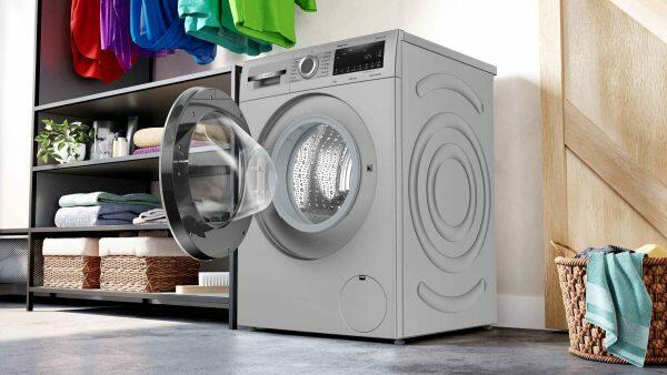 Bosch WGA2341PIN, 8 KG 1400 RPM Fully Automatic Front Load Machine with Auto Stain Removal and Vario Drum, Silver