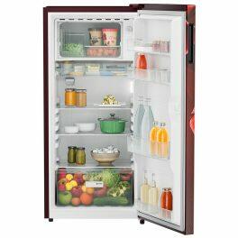 Liebherr DNBRDB 1901, 191L 2 Star Inverter, Direct Cool Single Door Refrigerator, 20 Years Warranty on Compressor, Vegetable Organiser, Red Divine