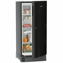 Liebherr DFPBGC 1931, 191L 3 Star Inverter,Direct Cool, Handsfree Open with Foot Pedal,Pocket Handle,Single Door Refrigerator,20 Yrs Warranty on Compressor, Freezer 22L, Black Gloss